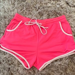 Pink soft short